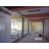 Iskola felújítás Miskolc 2020 nyara - fitness terem (3)